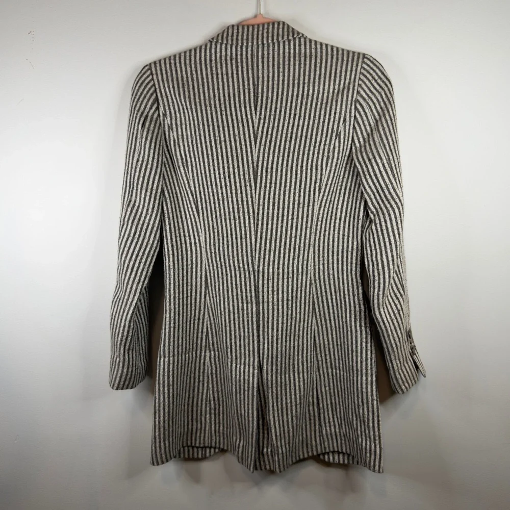 Wolf & Badger Silk Linen Blazer Vulto Amsterdam Size 34R Extra Small XS - Picture 7 of 10